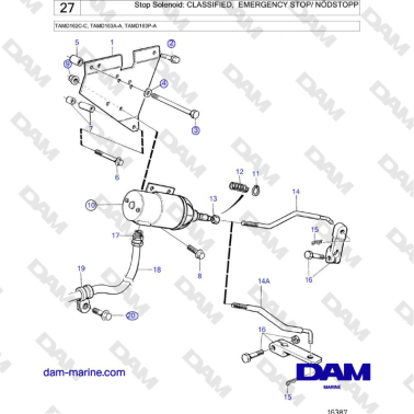Volvo Penta TAMD162C-C,...