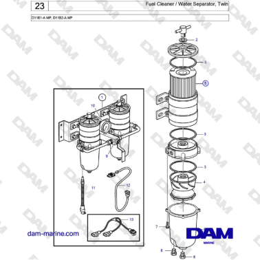 Volvo Penta D11B1-A MP,...