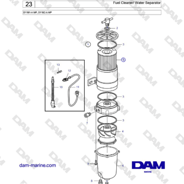 Volvo Penta D11B1-A MP,...