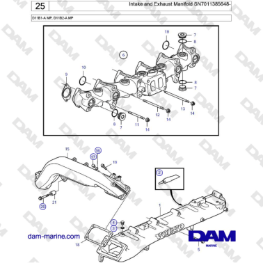 Volvo Penta D11B1-A MP,...