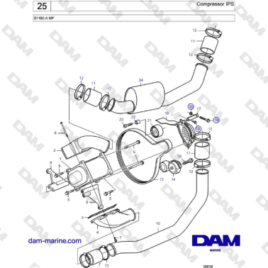 Volvo Penta D11B2-A MP -...