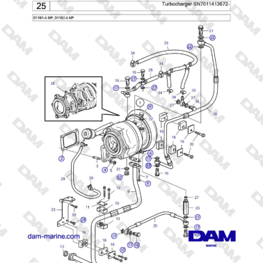 Volvo Penta D11B1-A MP,...