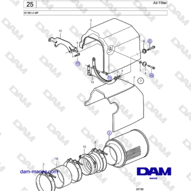 Volvo Penta D11B1-A MP -...