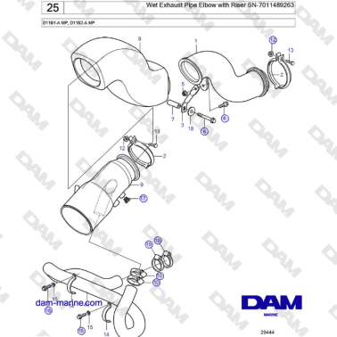 Volvo Penta D11B1-A MP,...