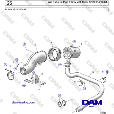Volvo Penta D11B1-A MP,...