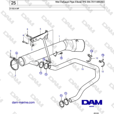 Volvo Penta D11B2-A MP -...