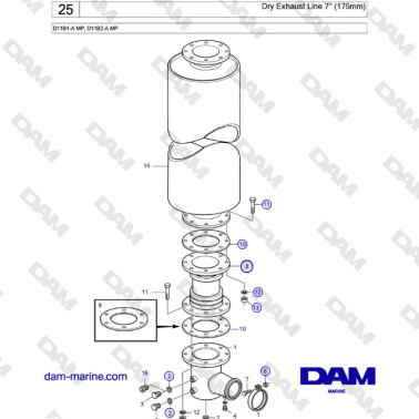 Volvo Penta D11B1-A MP,...