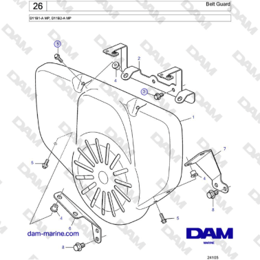 Volvo Penta D11B1-A MP,...