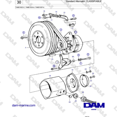 Volvo Penta TAMD162C-C,...
