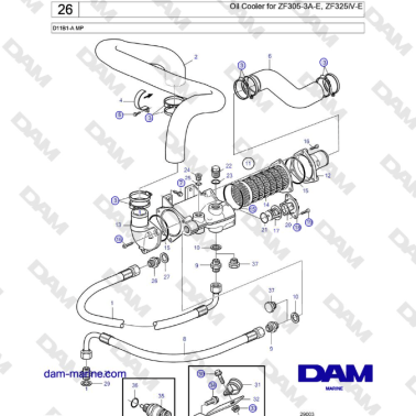 Volvo Penta D11B1-A MP -...