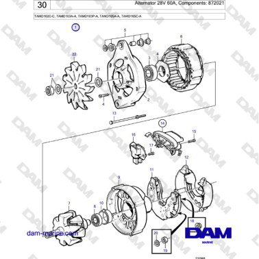 Volvo Penta TAMD162C-C,...