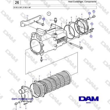 Volvo Penta D11B1-A MP,...