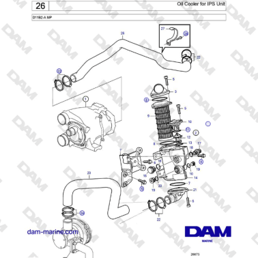 Volvo Penta D11B2-A MP -...