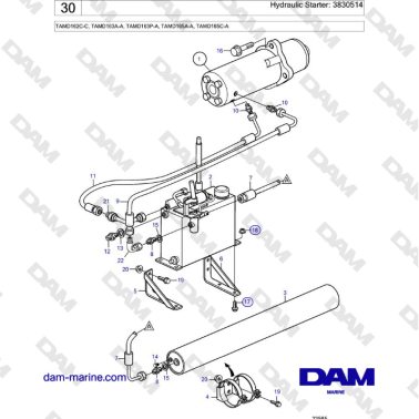 Volvo Penta TAMD162C-C,...