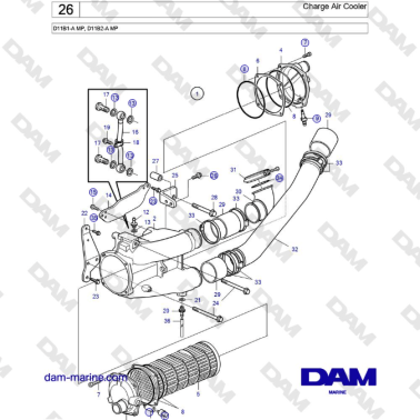 Volvo Penta D11B1-A MP,...
