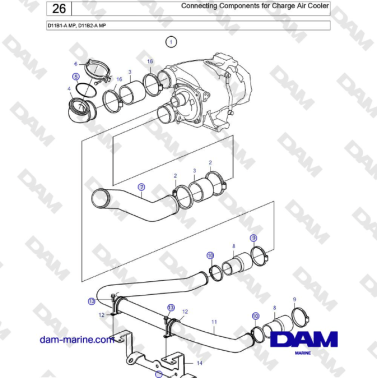 Volvo Penta D11B1-A MP,...