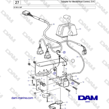 Volvo Penta D11B1-A MP -...