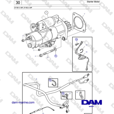 Volvo Penta D11B1-A MP,...