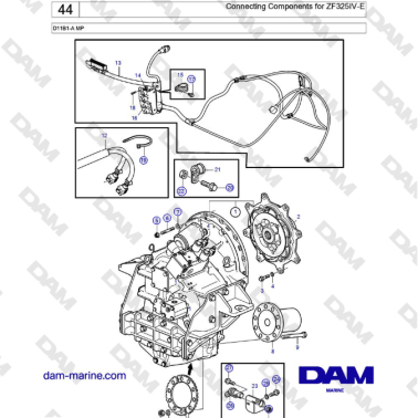 Volvo Penta D11B1-A MP -...