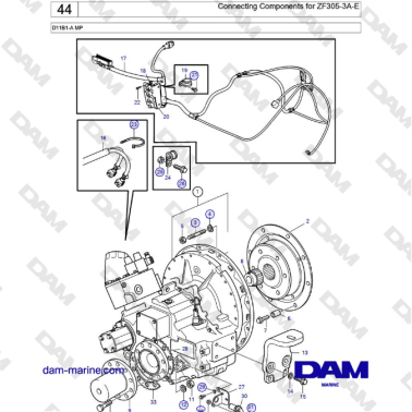 Volvo Penta D11B1-A MP -...