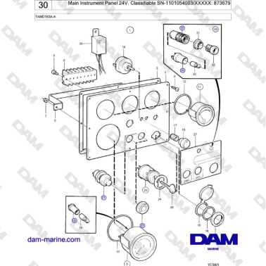 Volvo Penta TAMD163A-A -...