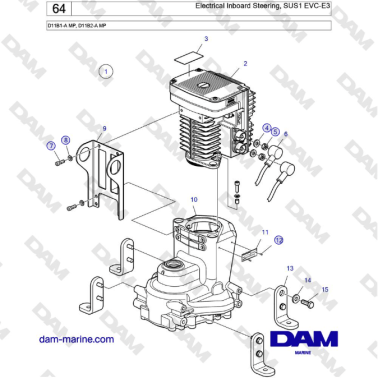 Volvo Penta D11B1-A MP,...
