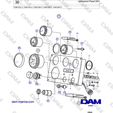 Volvo Penta TAMD162C-C,...