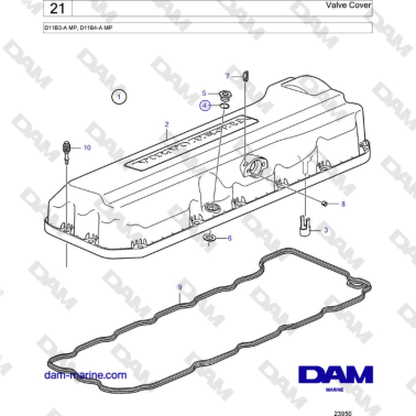 Volvo Penta D11B3-A MP,...