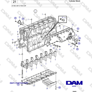 Volvo Penta D11B3-A MP,...