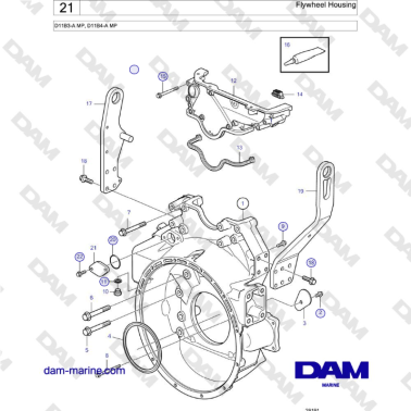 Volvo Penta D11B3-A MP,...