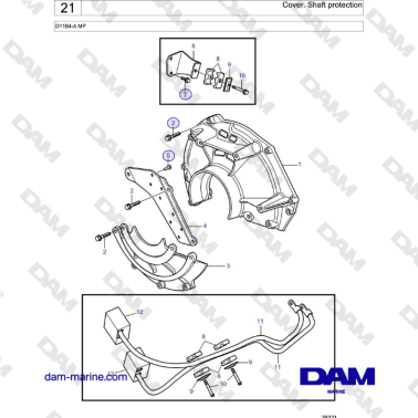 Volvo Penta D11B4-A MP -...