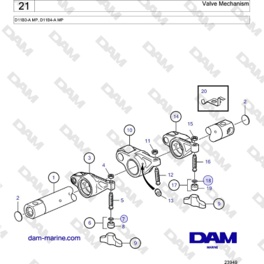 Volvo Penta D11B3-A MP,...