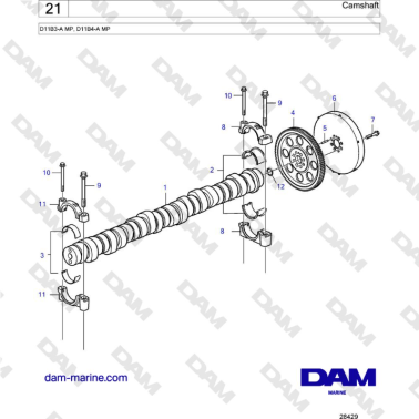 Volvo Penta D11B3-A MP,...