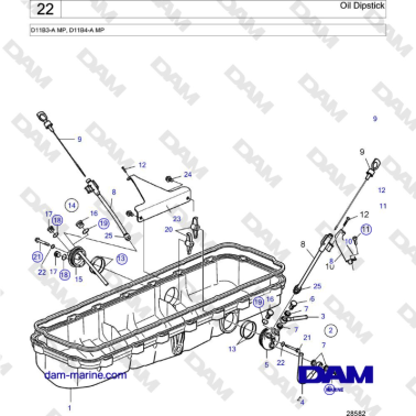 Volvo Penta D11B3-A MP,...