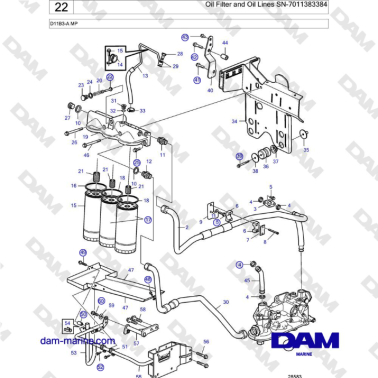Volvo Penta D11B3-A MP -...