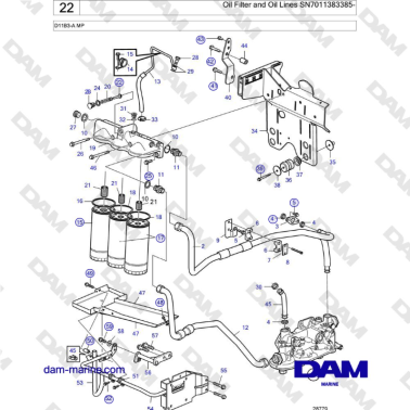 Volvo Penta D11B3-A MP -...
