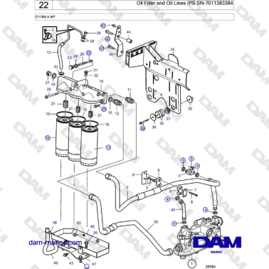 Volvo Penta D11B4-A MP -...