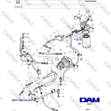 Volvo Penta D11B3-A MP -...