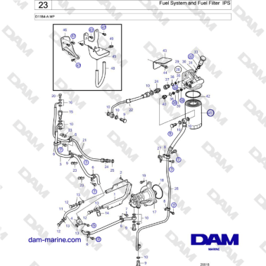 Volvo Penta D11B4-A MP -...