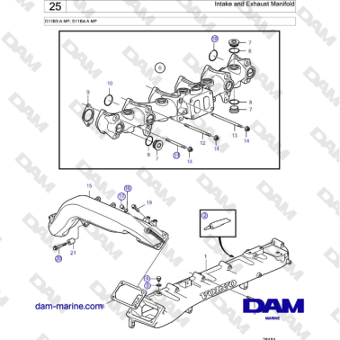 Volvo Penta D11B3-A MP,...