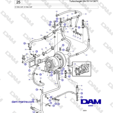 Volvo Penta D11B3-A MP,...