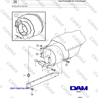 Volvo Penta D11B3-A MP,...