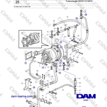 Volvo Penta D11B3-A MP,...