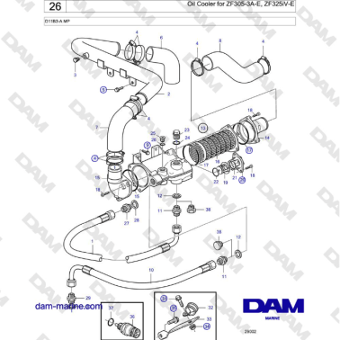 Volvo Penta D11B3-A MP -...