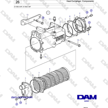 Volvo Penta D11B3-A MP,...