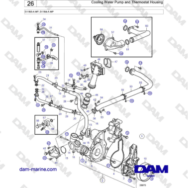 Volvo Penta D11B3-A MP,...