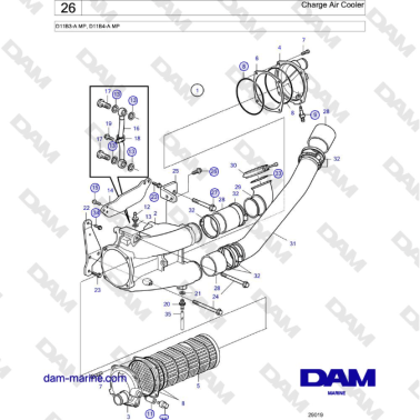 Volvo Penta D11B3-A MP,...