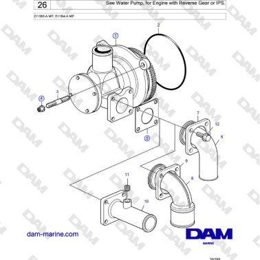 Volvo Penta D11B3-A MP,...