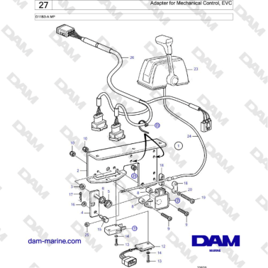 Volvo Penta D11B3-A MP -...