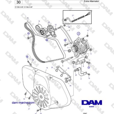 Volvo Penta D11B3-A MP,...